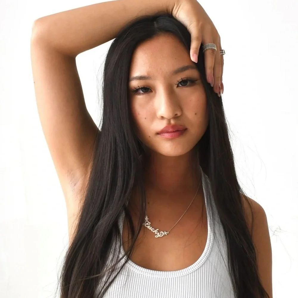 Lucky Sunday “She's So Lucky” Necklace in Sterling Silver